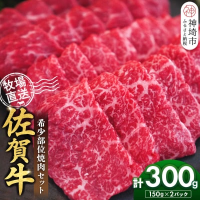 佐賀牛 希少部位焼肉セット300g(H122143)