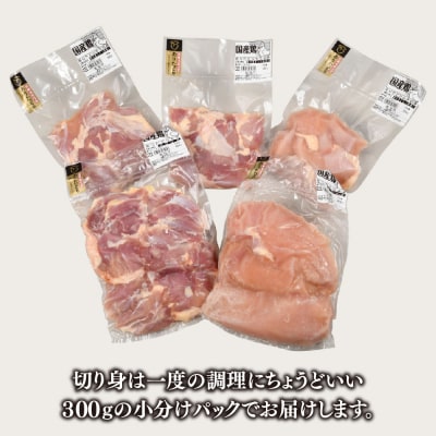 ありたどり むね・もも肉セット ブロック・切り身 2.3kg(H123108)