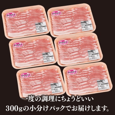 【3カ月定期便】肥前さくらポーク しゃぶしゃぶ用 計1.8kg(H123118)