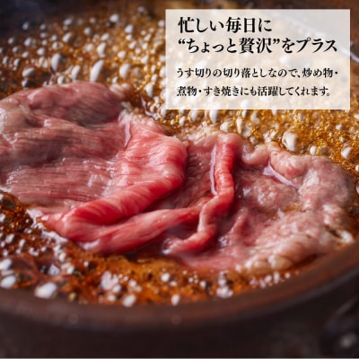 艶さし!【A4～A5】佐賀牛大判霜降り贅沢切り落とし 250g(H112339)