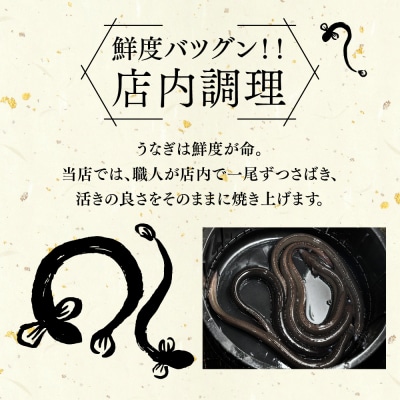 店内調理 「お魚屋さんのうなぎ蒲焼き」(H032148)