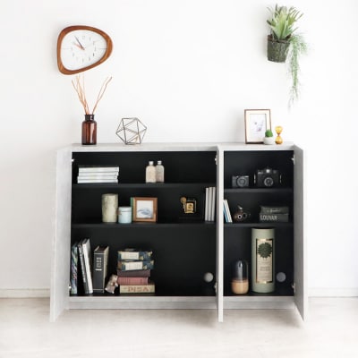 【東馬家具】モルタ キャビネット 120 CR(H060692)