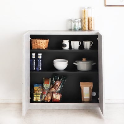 【東馬家具】モルタ キャビネット 80 CR(H060693)