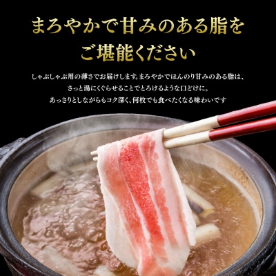 【数量限定】肥前さくらポーク しゃぶしゃぶセット 2kg(H107121)