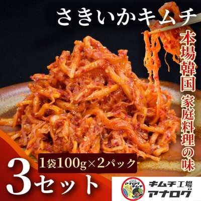 熟成秘伝のさきいかキムチ(100g×6パック)(H104231)