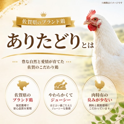 佐賀県ブランド鶏 ありたどり もも炭火焼き 300g(150g×2袋)(H122154)