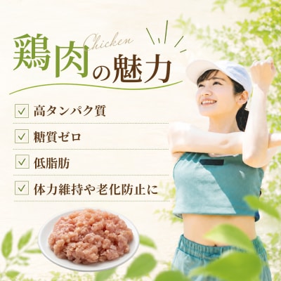 佐賀県ブランド鶏 ありたどり むねミンチ 3kg(300g×10袋)(H122159)