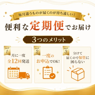 佐賀の旬を月替わりでお届け 味のリレー12ヶ月定期便(H116265)