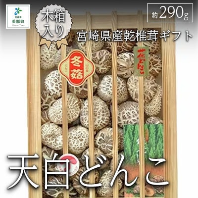 宮崎県産乾椎茸ギフト　天白どんこ　K-100