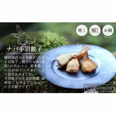 【のし付き・お中元】ナバ手羽餃子(12本入)+椎茸パテ(3本ギフトボックス)