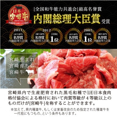 宮崎牛　こま肉　約600g