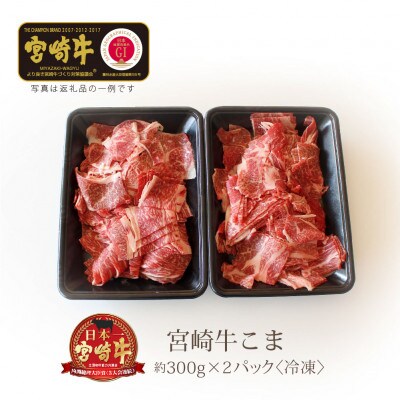 宮崎牛　こま肉　約600g