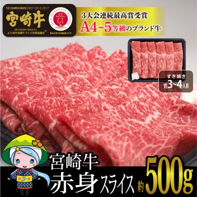 宮崎牛赤身スライス約500g