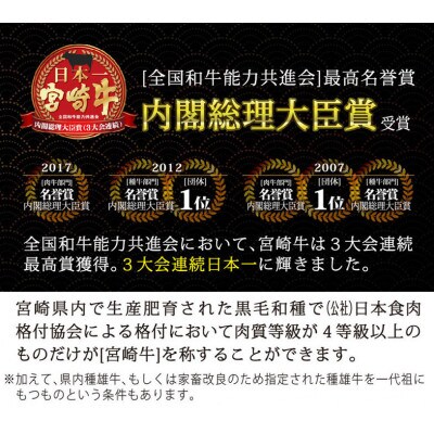 【さとふる限定】【A4～A5等級】宮崎牛霜降りスライス500g
