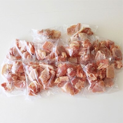 宮崎県産若鶏 もも切り身IQF小分けサイズ250g×10袋 合計2.5kg