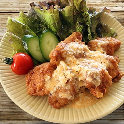 みやざき地頭鶏炭火焼き極みとチキン南蛮セット