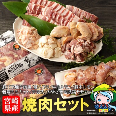 宮崎県産焼肉セット 5.48kg