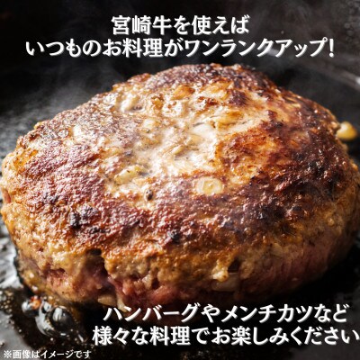 史上初内閣総理大臣賞4連覇* 宮崎牛100% ミンチ 1.4kg[350g×4パック](美郷町)