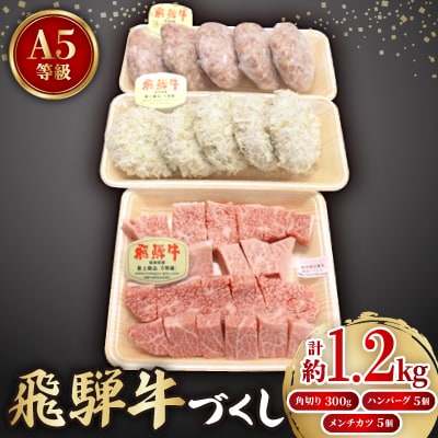 【飛騨牛づくし】鳥文のファミリーセットA