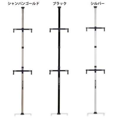 ミノウラのバイクタワー25D　自転車展示台　2台用　シャンパンゴールド