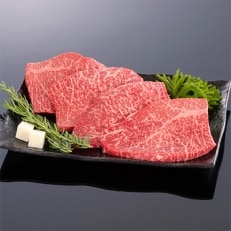 和歌山県産 黒毛和牛「熊野牛」 特選モモステーキ約600g(100g×6枚) 4等級以上(紀美野町)