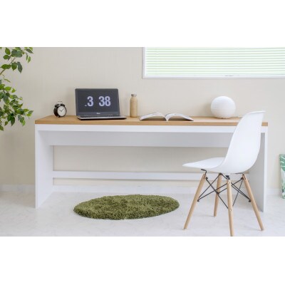 薄型パソコンデスク ハイタイプ 150cm巾 NT ナチュラル