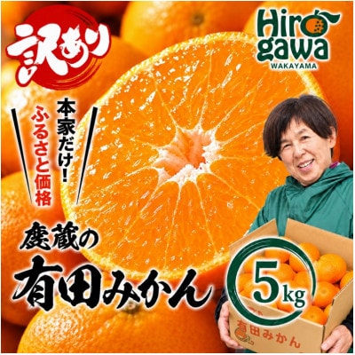 家庭用 有田みかん5kg+250g(傷み補償分)【光センサー選果】【訳あり】