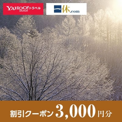 【北海道占冠村、トマム、湯の沢】一休.com・Yahoo!トラベル割引クーポン(3,000円分)