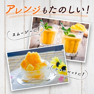 【訳あり】宮崎県産完熟マンゴー2kg(4玉～8玉)