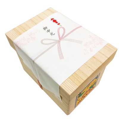 【お中元熨斗付き】桐箱入り「空飛ぶお茶」煎茶ティーバッグ(個包装100p入り)
