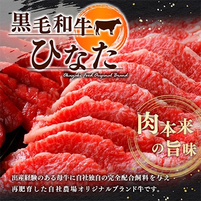 黒毛和牛ひなた　肩ローススライス　500g