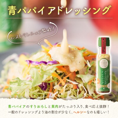 青パパイアお試し3点セット!漬物&金山寺味噌&ドレッシングの調味料&おつまみセット!