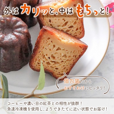 宮崎素材の手作りカヌレ!プレーンタイプ&パパイア果実茶