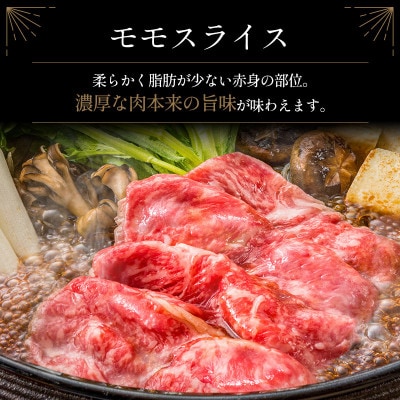 宮崎牛赤身モモスライス500g(新富町)