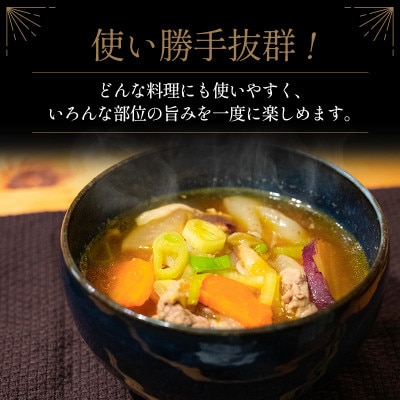 宮崎県産 豚小間切れ(400g×10P) 計4kg(新富町)