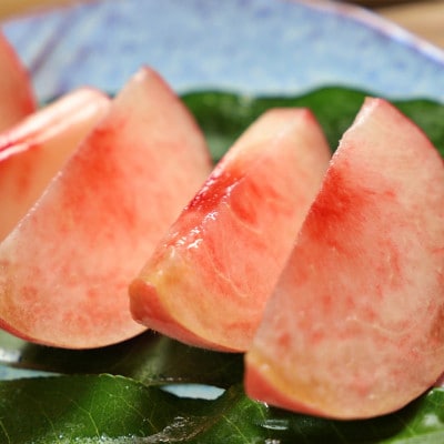 山梨県南アルプス市産　高糖度　旬の採れたて桃　約2kg【5～8玉】