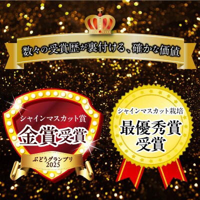 2026年秋収穫先行予約8月下旬～発送 山梨県産シャインマスカット 1.8kg以上/箱 3～4房入