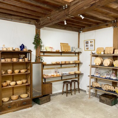 花と木の工房 メイフラワーズ ヒノキのお皿(9寸皿)