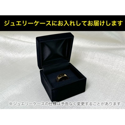 純金(K24)製 平打ちリングA 12号