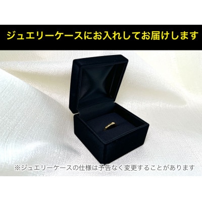 純金(K24)製 甲丸リングBタイプ 10号