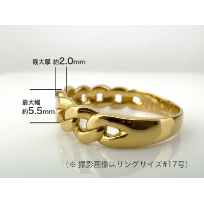 純金(K24)製 喜平リングAタイプ 10号