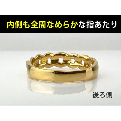 純金(K24)製 喜平リングAタイプ 14号