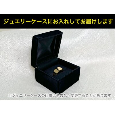 純金(K24)製 印台リングCタイプ 19号