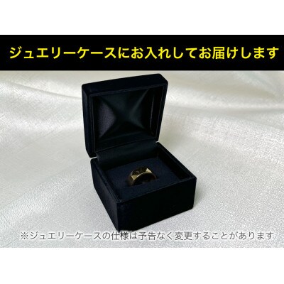 純金(K24)製 平打ちリングA 20号