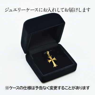 純金製(K24) ミニクロスペンダント