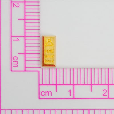 純金製(K24) 富士山延べ棒1グラム