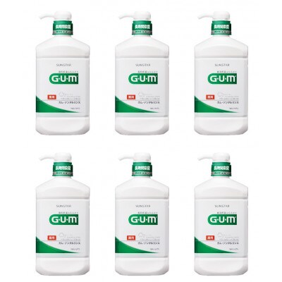 ＜サンスター＞G・U・Mデンタルリンスレギュラー 960ml×6本