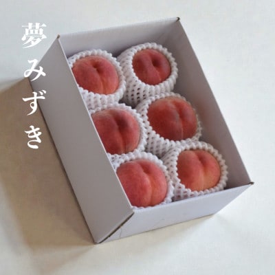 【2027年7月より発送】夢みずき|山梨生まれ、甘さあふれる大玉桃　計4kg(8～15玉)