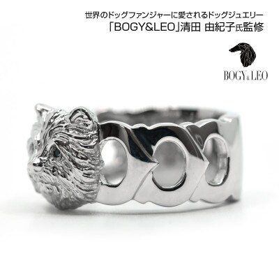 純プラチナ製(Pt999) 『ウエスティ』ブラックダイヤ入りリング 20号