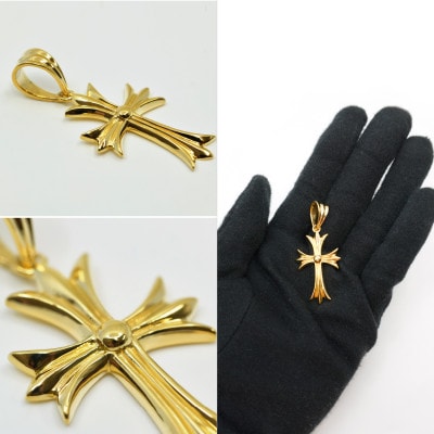 18金製(K18) クロスペンダント